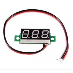 Uni-T - Dijital Mini Voltaj Göstergesi (Mavi), 4.5-30V