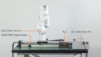 Direct Drive Lineer Motor Kiti - 1500mm (xArm 6 Uyumlu Kızak)