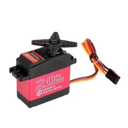 DSServo DS3218MG 20kg Su Geçirmez Dijital Servo Motor - 180° - Thumbnail