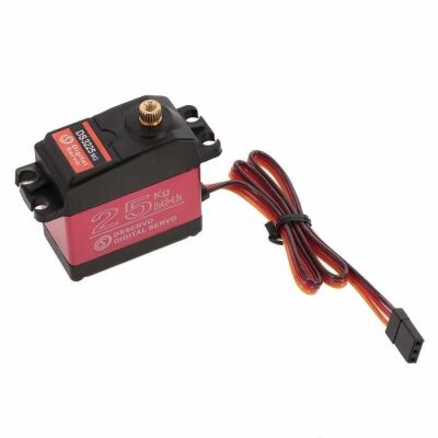DSServo DS3225 25kg Su Geçirmez Dijital Servo Motor - 180°
