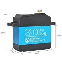 DSServo DS3230MG 30kg Su Geçirmez Metal Dişli Dijital Servo Motor - 180° - Thumbnail