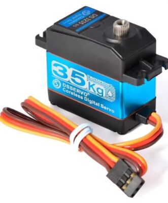 DSServo DS3235 35kg Yüksek Torklu Çekirdeksiz IP66 Su Geçirmez Dijital Servo Motor - Tek Eksen