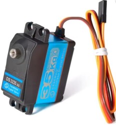 DSServo - DSServo DS3235 35kg Yüksek Torklu Çekirdeksiz IP66 Su Geçirmez Dijital Servo Motor - Tek Eksen