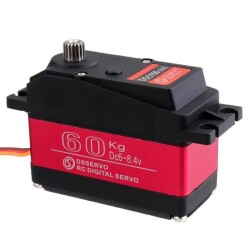 DSServo DS5160 HV 60kg Yüksek Torklu Su Geçirmez Dijital Servo Motor - 180° - Thumbnail