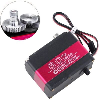 DSServo DS5180 80kg Yüksek Torklu Su Geçirmez Dijital Servo Motor - 180°