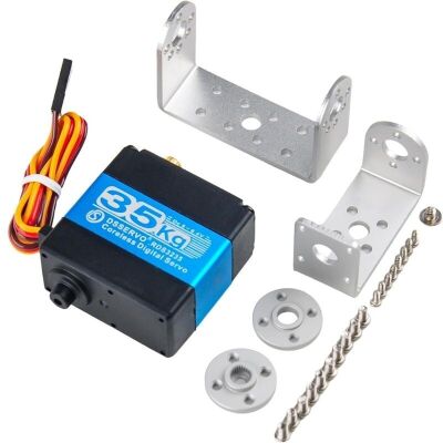 DSServo RDS3235 35kg Yüksek Torklu Su Geçirmez Dijital Servo Motor - 180°