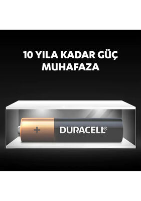 Duracell AAA Alkalin 1.5V İnce Kalem Pil - LR03, MN2400, 4lü