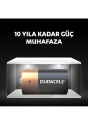 Duracell C Size Orta Boy 1.5V Alkalin Pil - LR14, MN1400, 2li - Thumbnail