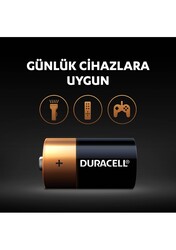 Duracell C Size Orta Boy 1.5V Alkalin Pil - LR14, MN1400, 2li - Thumbnail