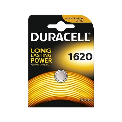 Duracell CR1620 3V Lityum Hafıza Pili - DL1620, ECR1620