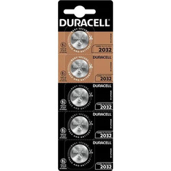 Duracell CR2032 3V Lityum Hafıza (Düğme - Buton) Pili - DL2032, 5li - Thumbnail