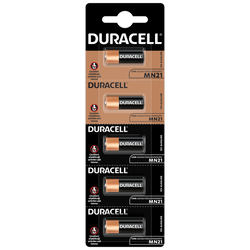 Duracell - Duracell MN21-23 Alkalin Araç Kumanda Pili 12V - A23, 23A, V23GA, 5li Duracell - Duracell MN21-23 Alkalin Araç Kumanda Pili 12V - A23, 23A, V23GA, 5li