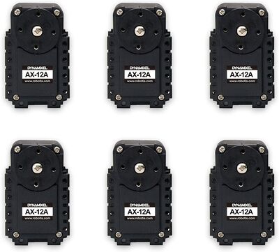 Dynamixel AX-12A Smart Robot Actuator - Bulk Paket (6 adet) Servo Motor