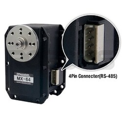 Dynamixel MX-64R Akıllı Servo Motor (Smart Actuator) - 7.3Nm, 78rpm, RS-485 - Thumbnail