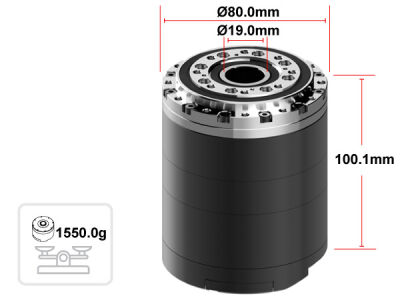 Dynamixel-Y YM080-230-A099-RH Endüstriyel Servo Robot Aktüatör (All in One) - 24V