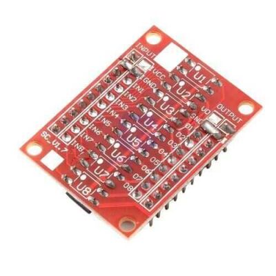 EL817 3-5V 8 Kanal Optokuplör İzolasyon Modülü - Düşük Seviye Tetikleme