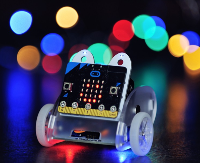 Elecfreaks, micro:bit için Ring:bit Araba v2 ( micro:bit hariç )