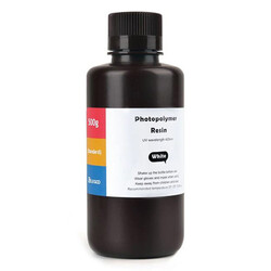 Elegoo - ELEGOO ABS-Like Reçine - White, 0.5Kg Elegoo - ELEGOO ABS-Like Reçine - White, 0.5Kg