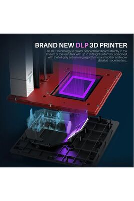 Elegoo Mars 4 DLP 3D Printer - Reçineli