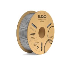 Elegoo - ELEGOO PLA+ Filament Uzay Grisi - 1kg, 1.75mm