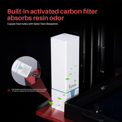 Elegoo Saturn 2 8K 3D Printer - Reçineli (mSLA)