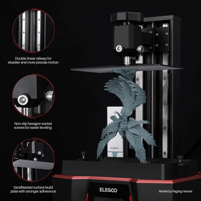 Elegoo Saturn 2 8K 3D Printer - Reçineli (mSLA)