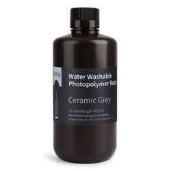 Elegoo - ELEGOO Water Washable (Suda Yıkanabilir) Reçine - Ceramic Grey, 1Kg