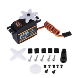 Emax ES3005 Su Geçirmez Dayanıklı Analog Servo Motor - 180° - Thumbnail