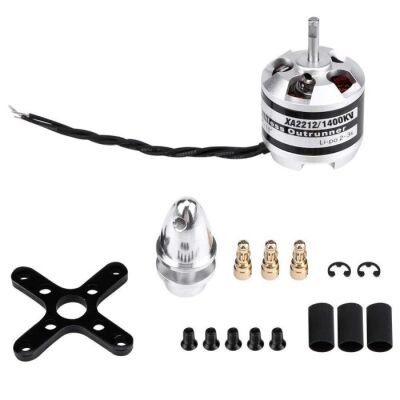 Emax XA2212 1400KV Fırçasız Motor (Brushless Outrunner) - 2-3S Lipo Uyumlu