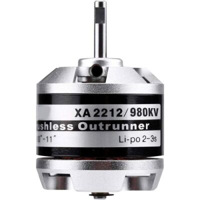 Emax XA2212 980KV Fırçasız Motor (Brushless Outrunner) - 2-3S Lipo Uyumlu