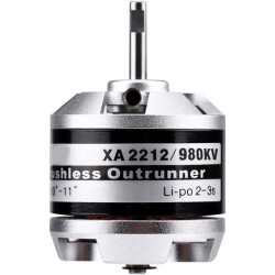 Emax XA2212 980KV Fırçasız Motor (Brushless Outrunner) - 2-3S Lipo Uyumlu - Thumbnail