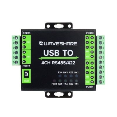 Endüstriyel İzoleli USB to RS485/422 (4Ch) Dönüştürücü (FT4232HL Çipli) - 25970