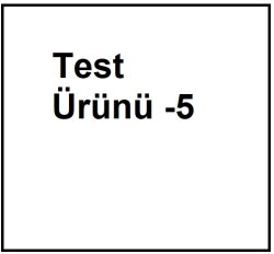 Profuse - Entegrasyon Test Ürünü -5
