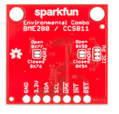 SparkFun Fiziki Çevre Parametrelerinin Kombo Ölçümü için Breakout Kartı