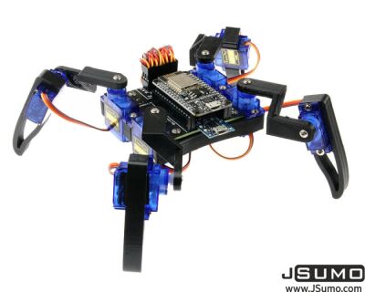 ESP Tabanlı Wifi Örümcek Robot Kiti - Demonte