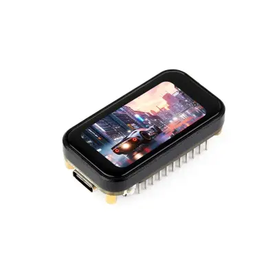 ESP32-C6 1.47 172x320 İnç Dokunmatik Ekran Geliştirme Kartı - WiFi, BLE 5, 31201