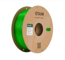 Esun - ESUN 1.75mm e-TPU (eTPU-95A) Esnek Filament - Transparan Yeşil, 1kg