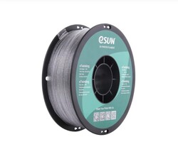 Esun - eSUN 1.75mm e-Twinkling Simli Estetik Filament - Gümüş, 1kg Esun - eSUN 1.75mm e-Twinkling Simli Estetik Filament - Gümüş, 1kg