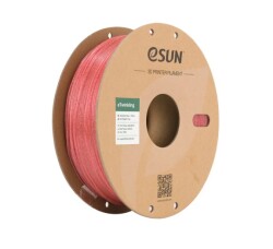 Esun - eSUN 1.75mm e-Twinkling Simli Estetik Filament - Pembe, 1kg