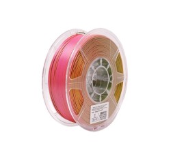 Esun - eSUN 1.75mm ePLA-Silk Mystic 3 Renkli Filament - (Altın Kırmızı Yeşil), 1kg
