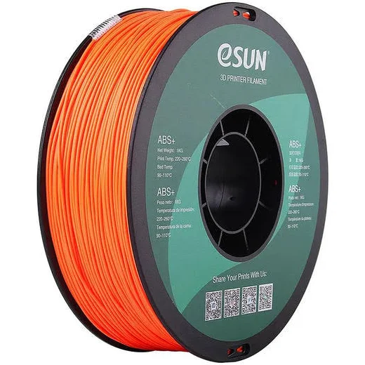 Esun - ESUN ABS Plus (ABS+) 1.75mm Filament - Turuncu, 1kg Esun - ESUN ABS Plus (ABS+) 1.75mm Filament - Turuncu, 1kg
