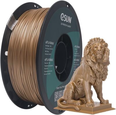 ESUN e-Silk PLA (ePLA-Silk) 1.75mm Estetik Filament - Bronz, 1kg