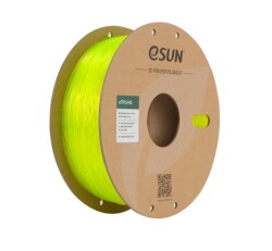 Esun - eSUN 1.75mm eTPU-HS Yüksek Hızlı Esnek Filament - Florosan Sarı, 1kg