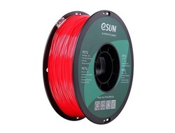 Esun - ESUN Petg 1.75mm Filament - Düz Kırmızı, 1kg