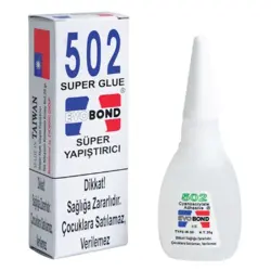  - Evo Bond Süper Hızlı Japon Yapıştırıcı - 20g Tüp