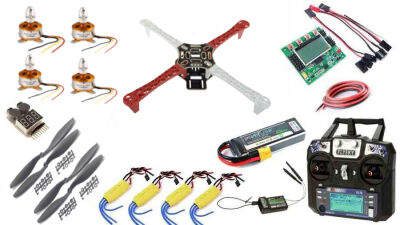 F450 Drone Seti - Demonte, Dron Yarışmaları ile Uyumlu