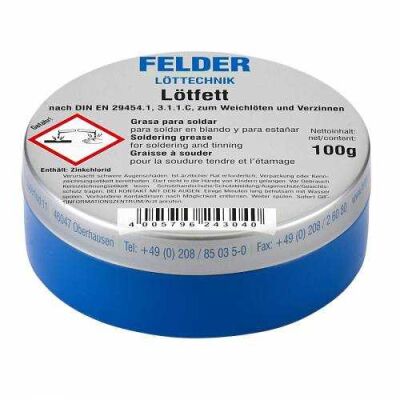 FELDER Lötfett Lehim Pastası - 100g