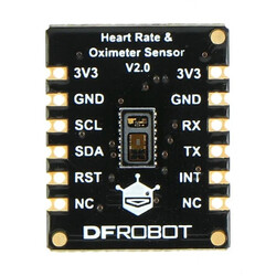 DFRobot - Fermion: MAX30102 PPG Kalp Atış Hızı & Pals Oksimetre Sensörü, SEN0344 DFRobot - Fermion: MAX30102 PPG Kalp Atış Hızı & Pals Oksimetre Sensörü, SEN0344