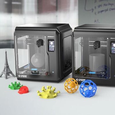 FlashForge Adventurer 4 3D Printer: 3s de Değiştirilebilir Nozül & Leveling-free