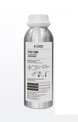 Flashforge FHD 1500 Transparent Resin Reçine - 500gr, Saydam